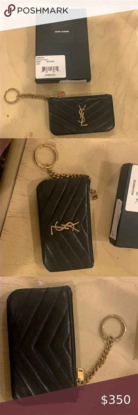 ysl key pouch nordstrom|ysl coin purse keychain.